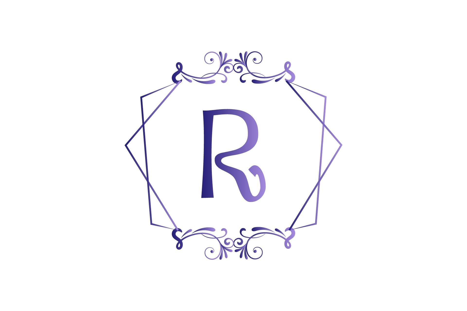 Monogram Logo Letter Antique