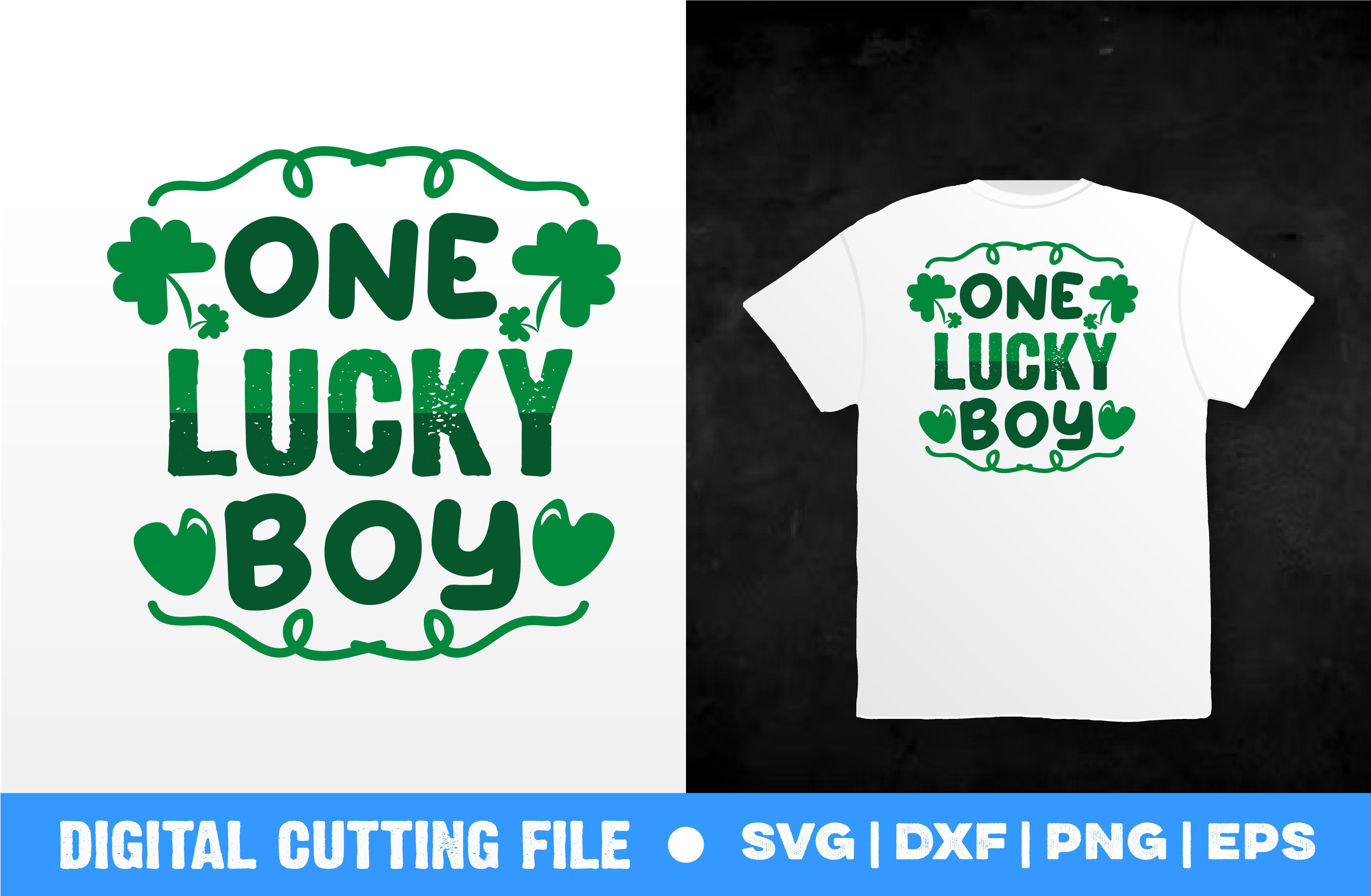 One Lucky Boy Svg