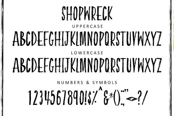 Shopwreck Font