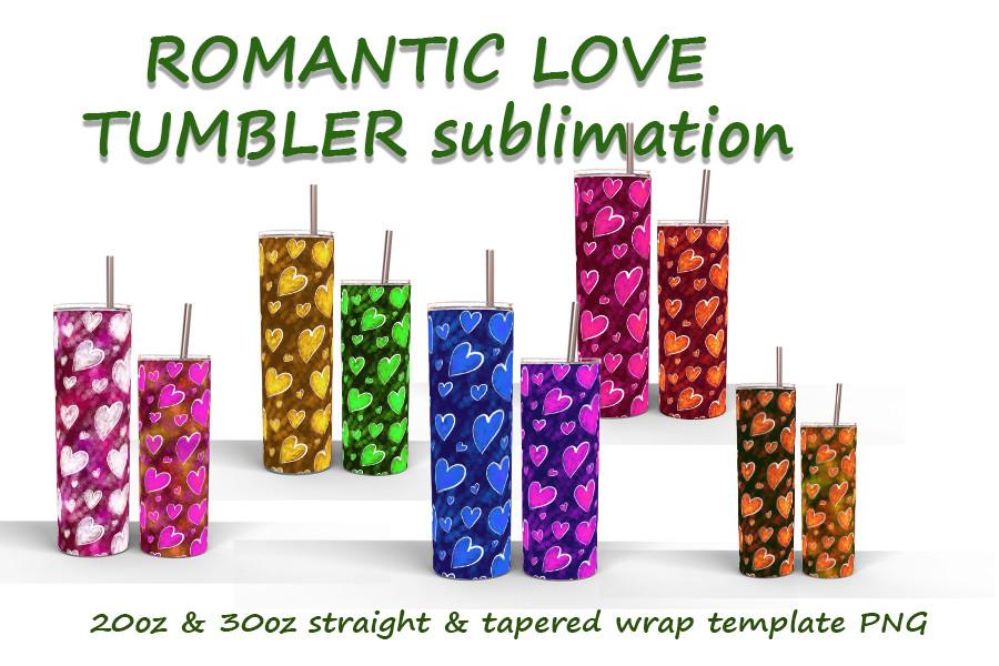 ROMANTIC LOVE Tumbler Sublimation Bundle