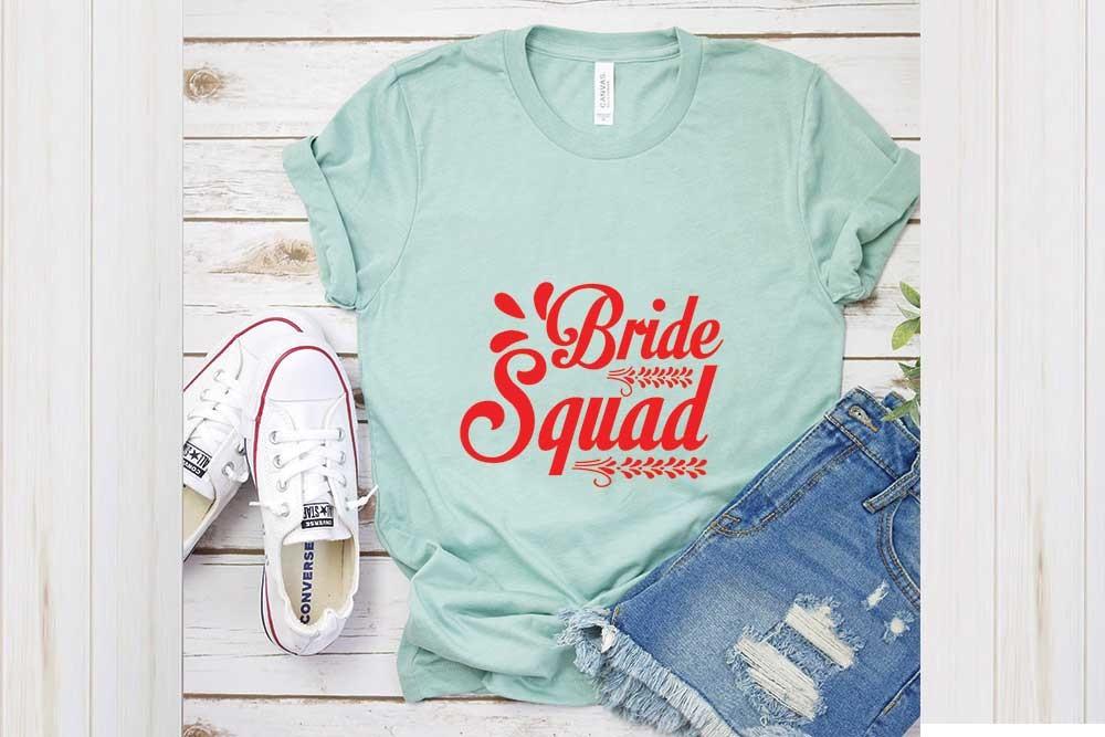 Wedding Svg Design, Bride Squad