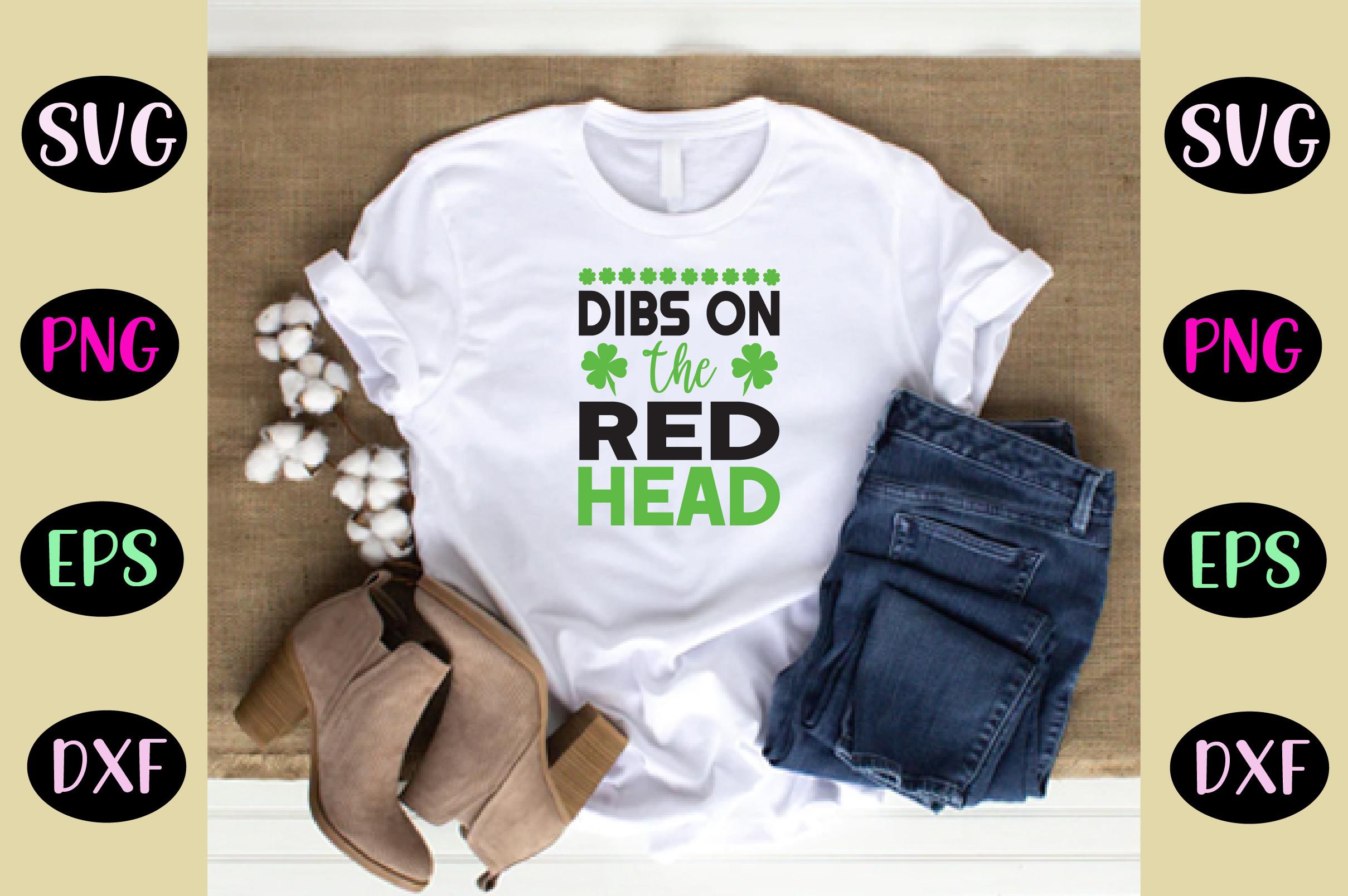 Dibs on the Redhead Svg