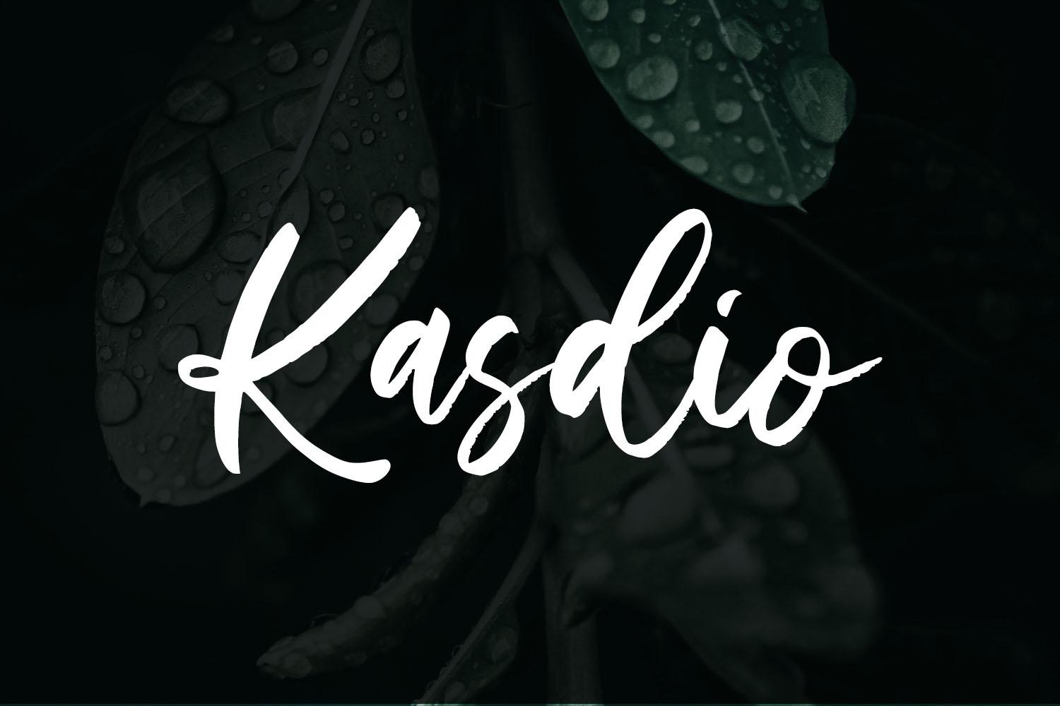 Kasdio Font