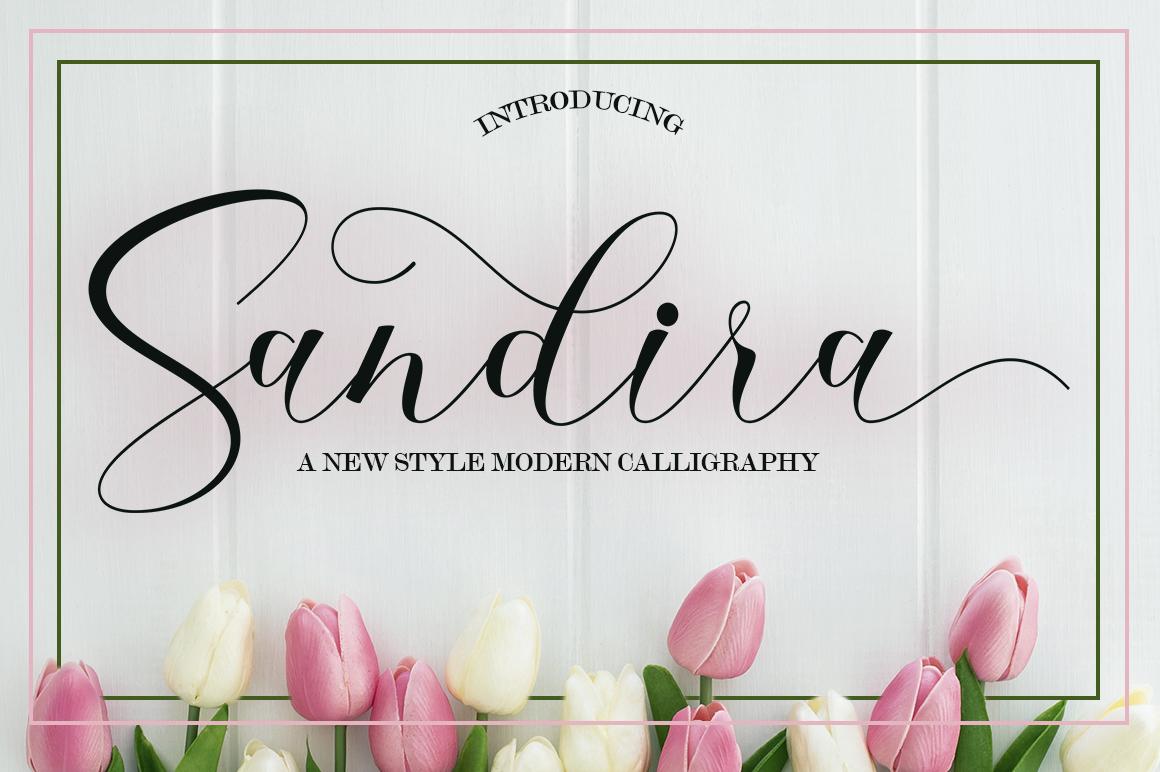 Sandira Script Font