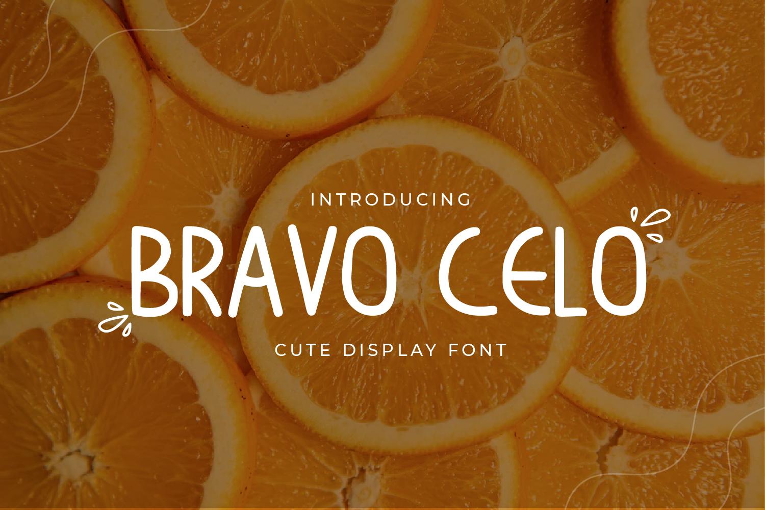 Bravo Celo Font