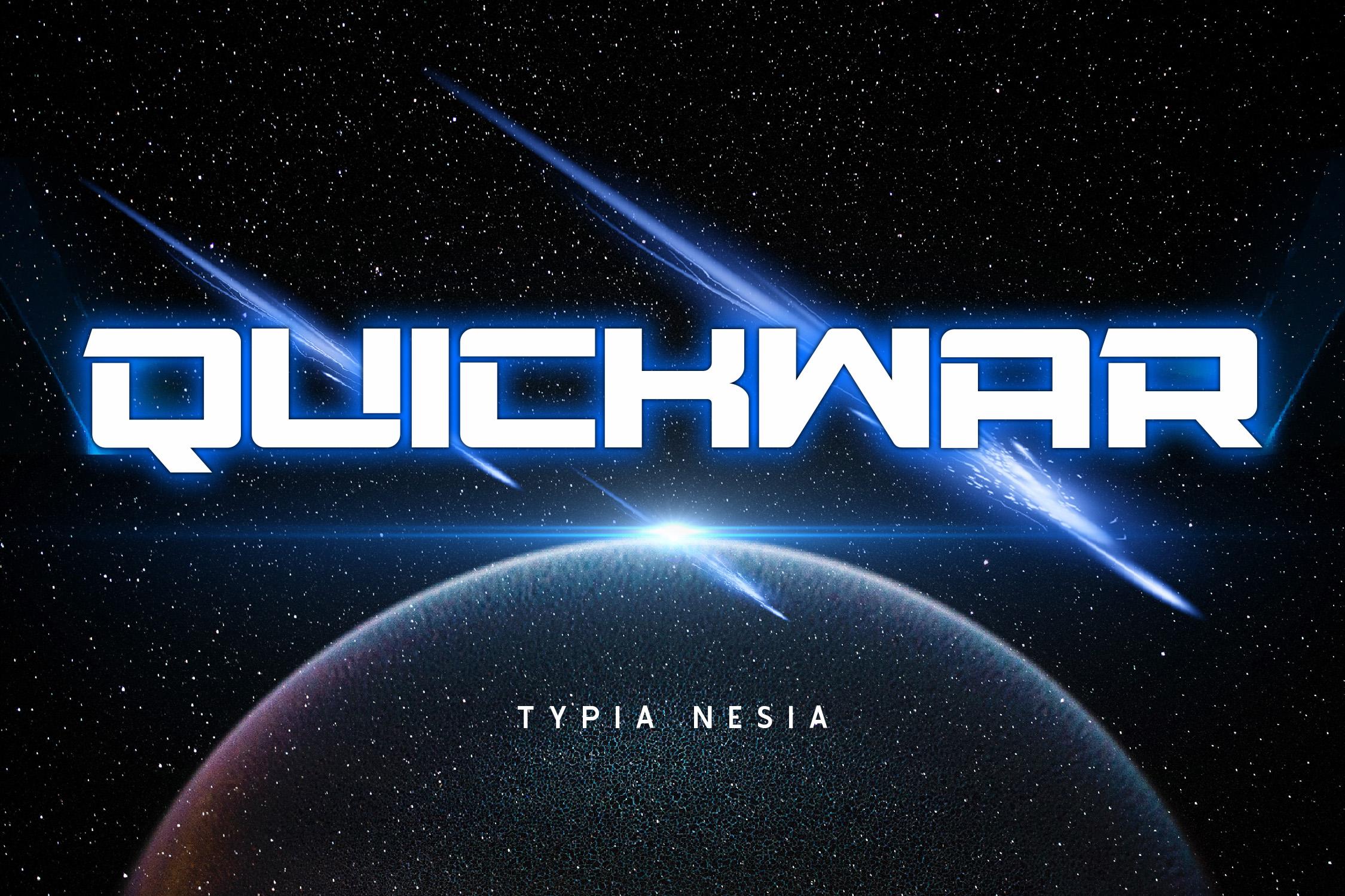 Quickwar Font