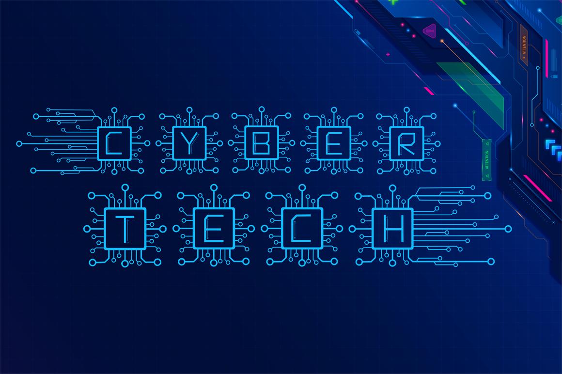 Cyber Tech Font