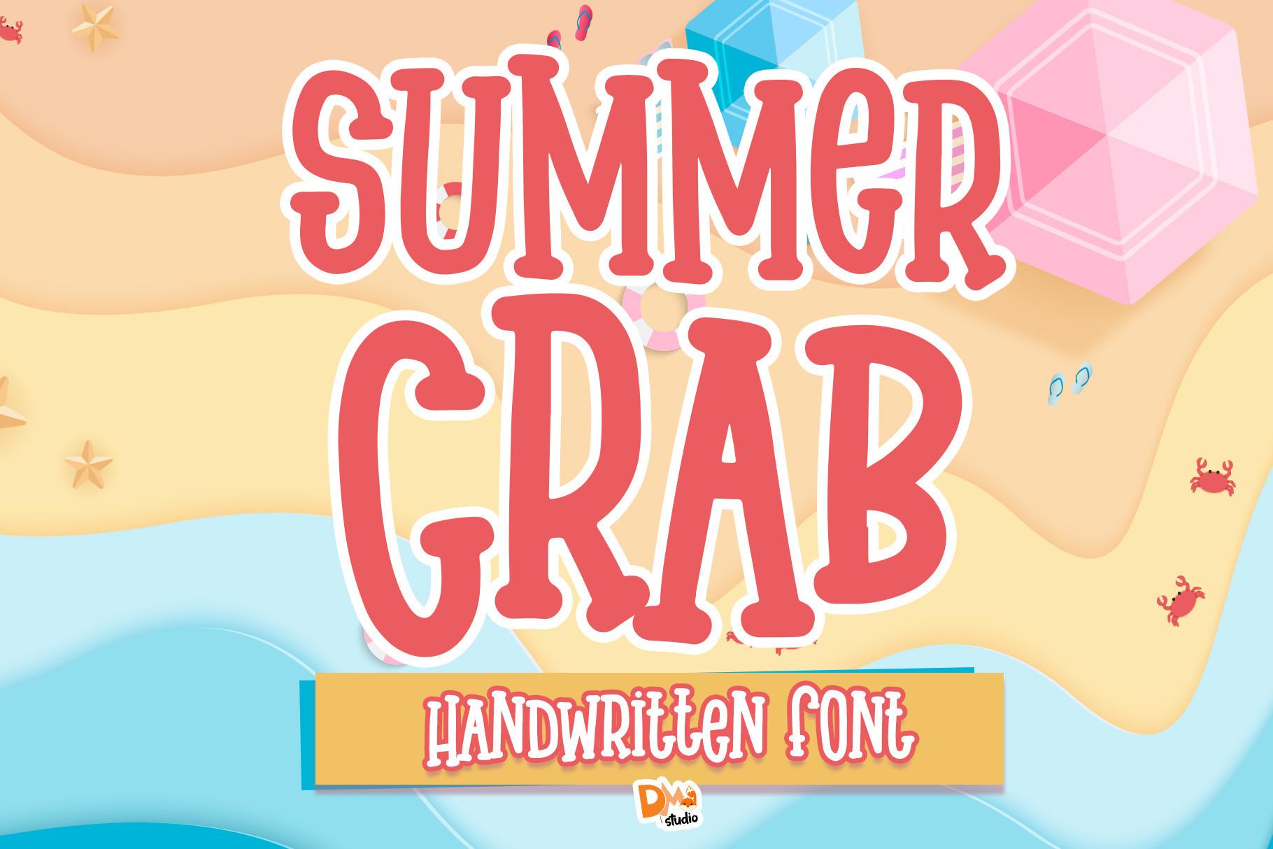 Summer Crab  Font