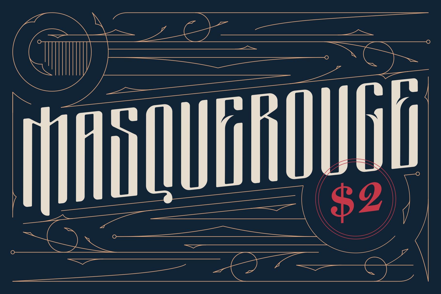 Masquerouge Font