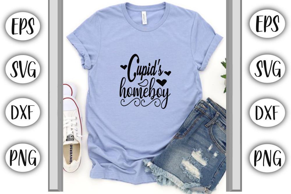 VALENTINES Svg Design ,Cupid’s Homeboy