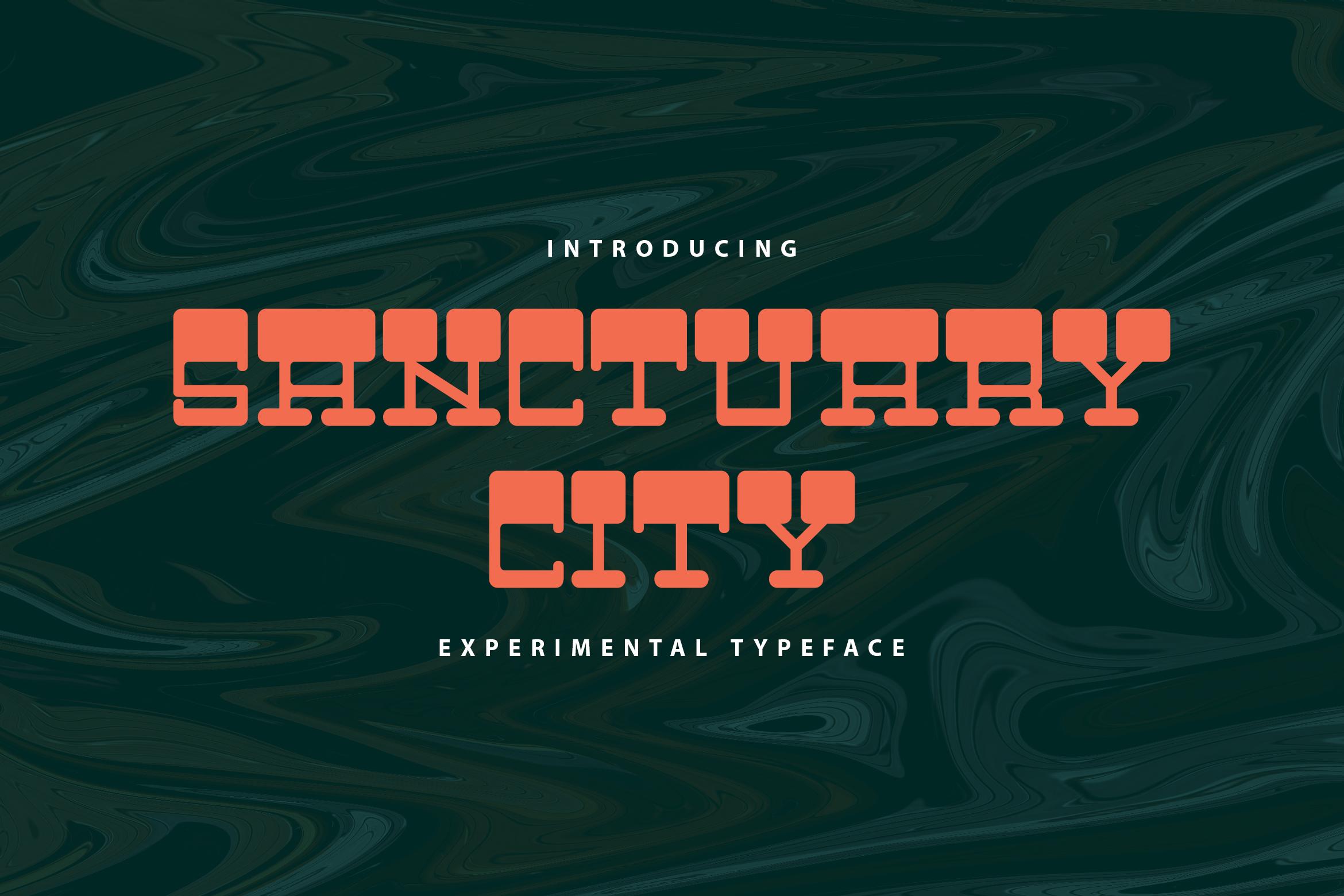 Sanctuary City Font