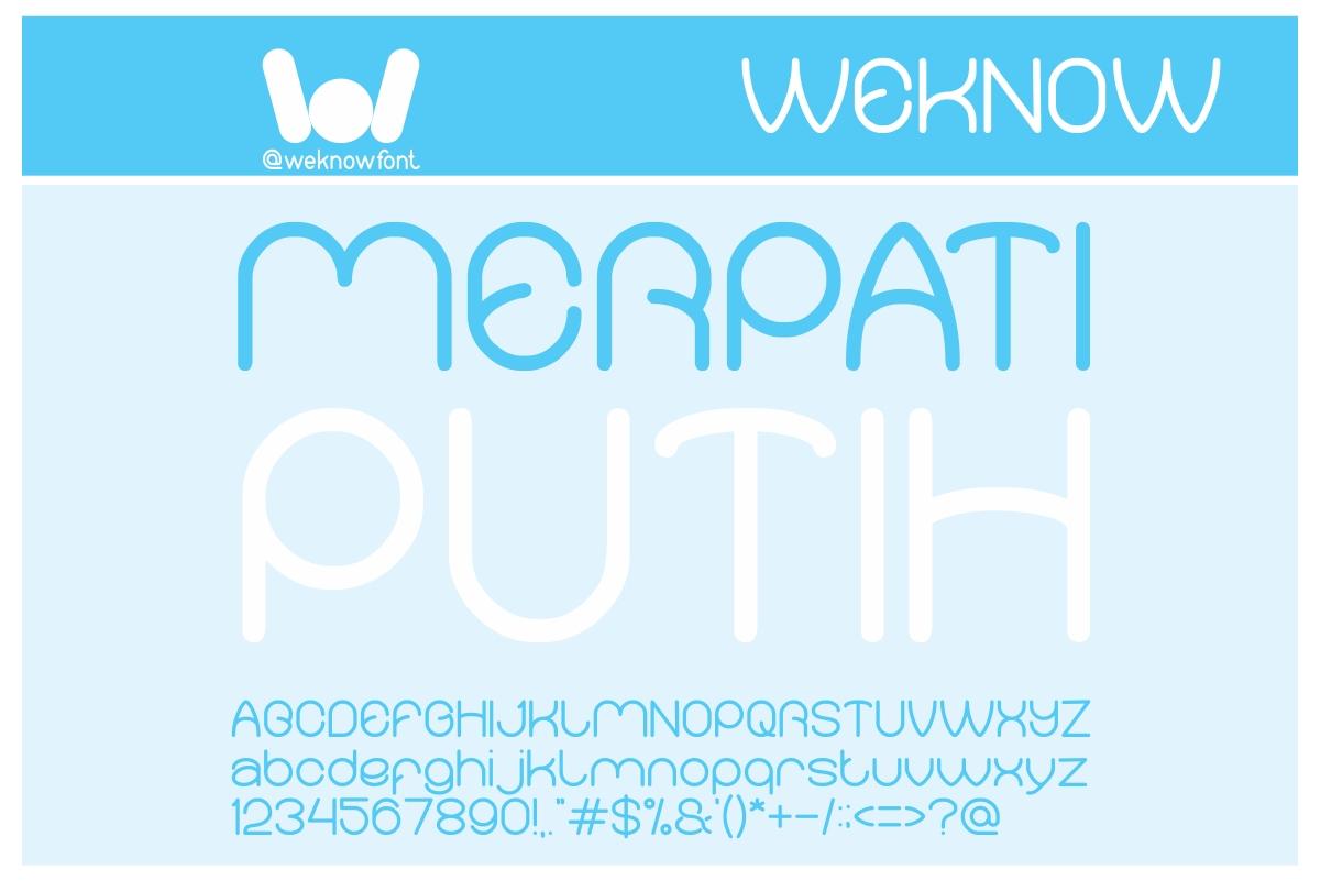 Merpati Putih Font