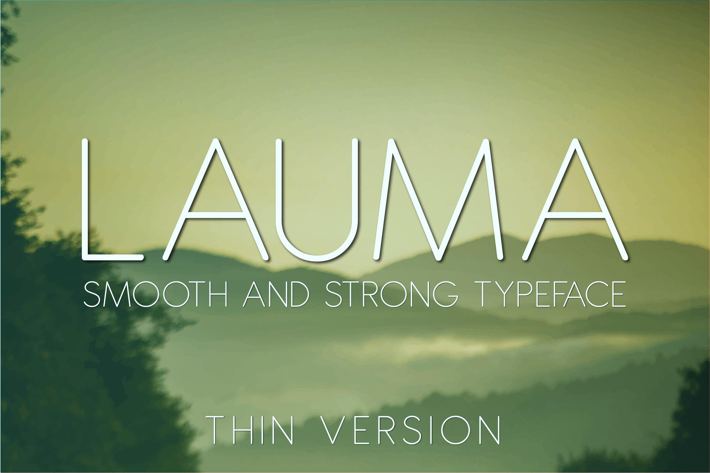 Lauma Thin Font