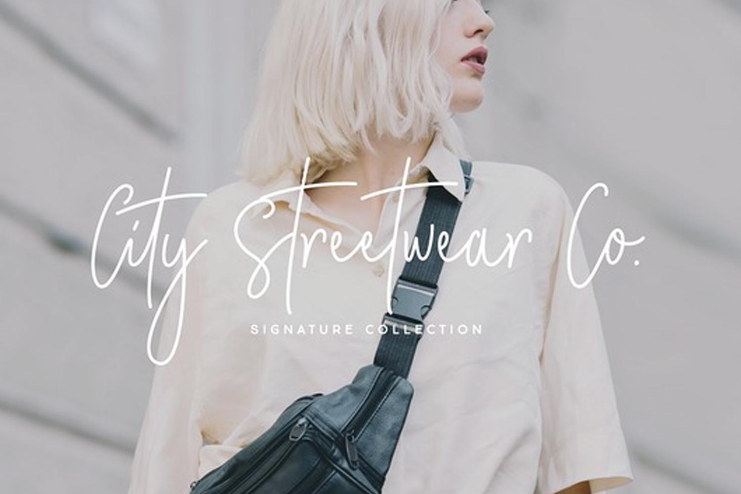City Streetwear Font