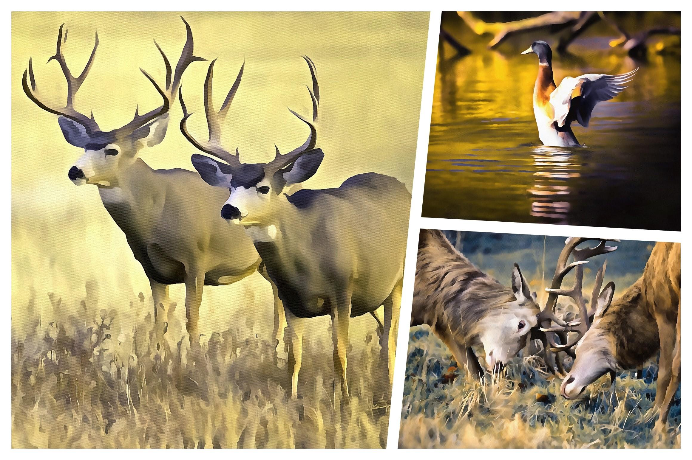 Hunting Watercolor
