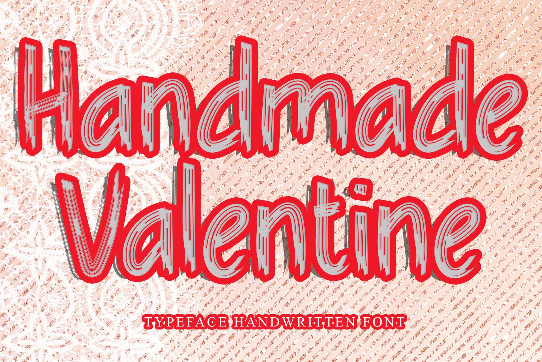 Handmade Valentine Font