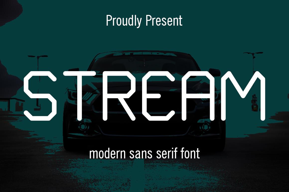 Stream Font