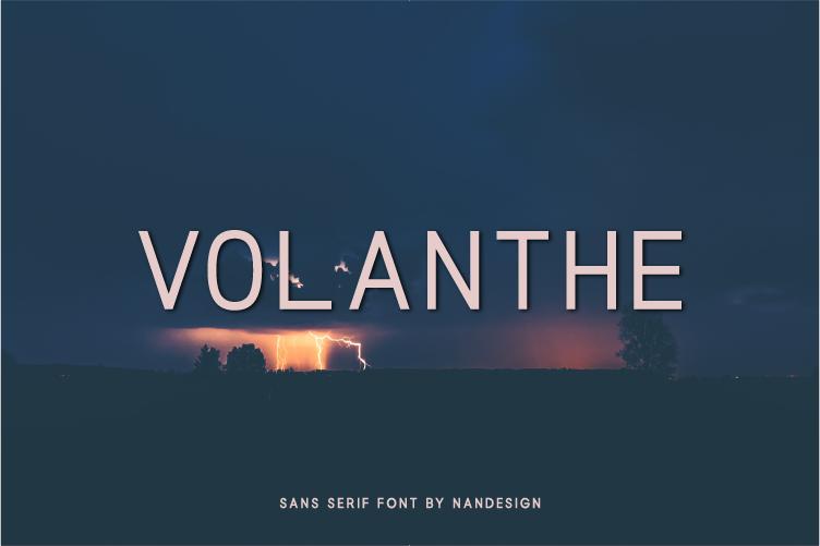 Volanthe Font