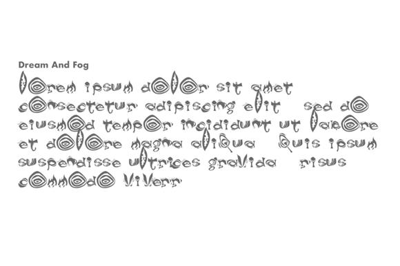 Dream and Fog Font
