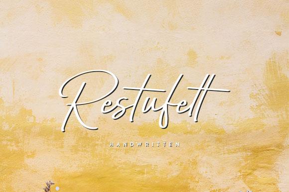 Restufelt Font