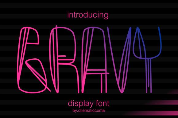 Gravy Font