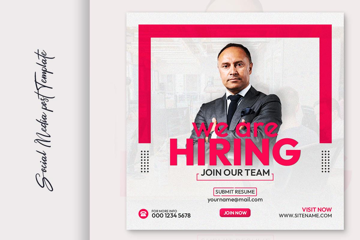 Haring Social Media Post Template