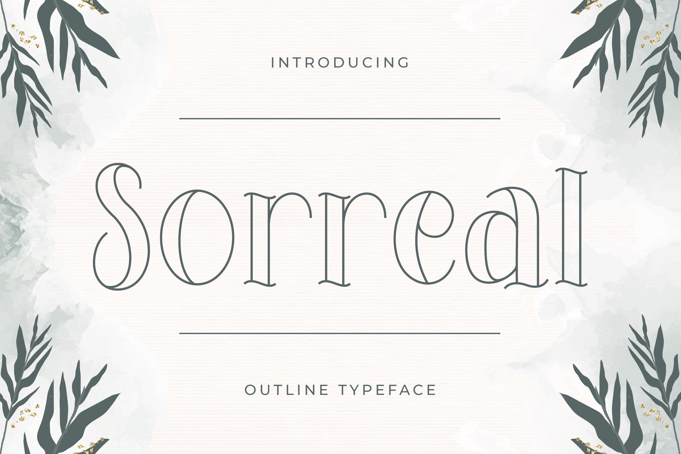 Sorreal Font