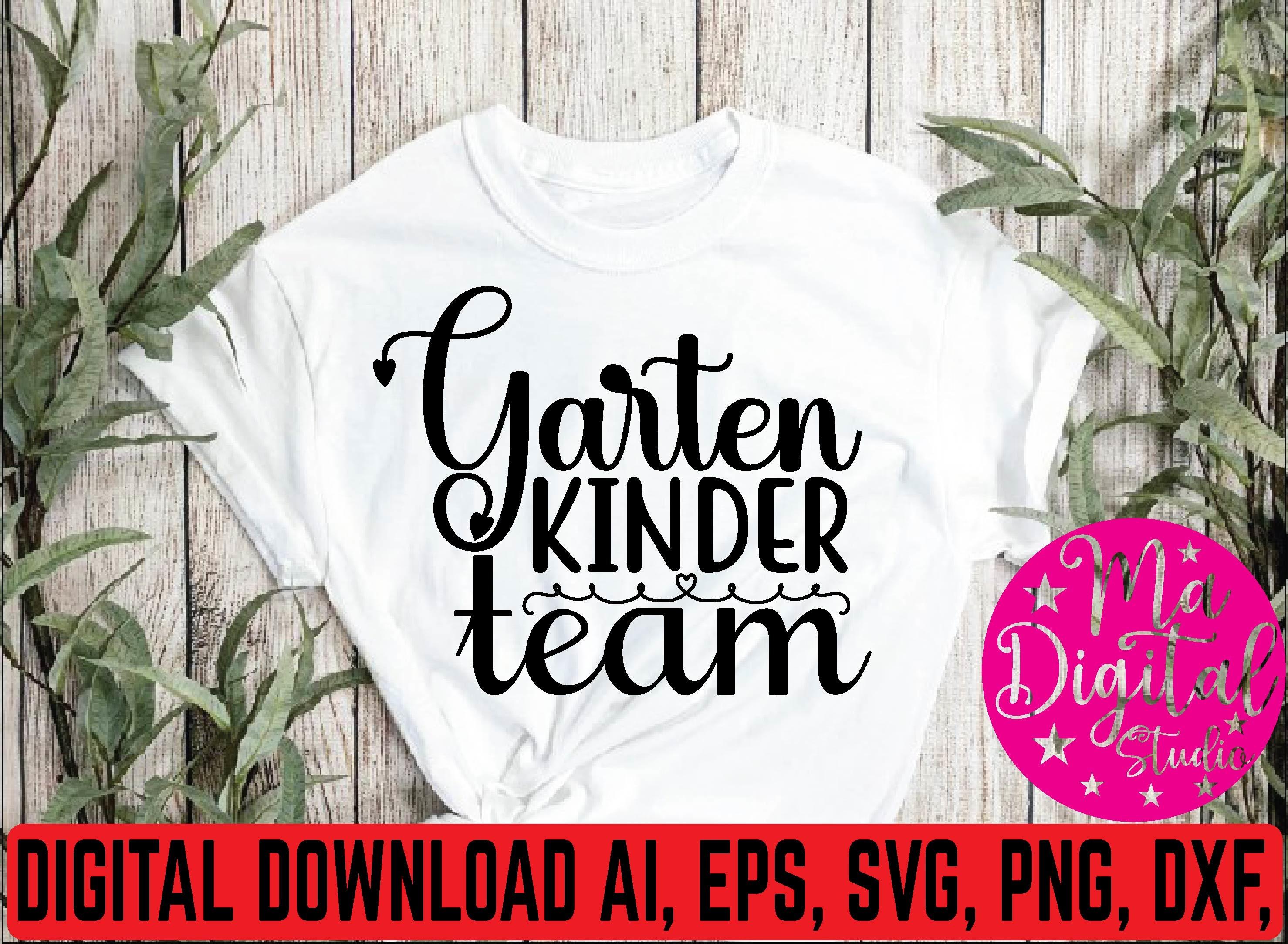 Garten Kinder Team Svg