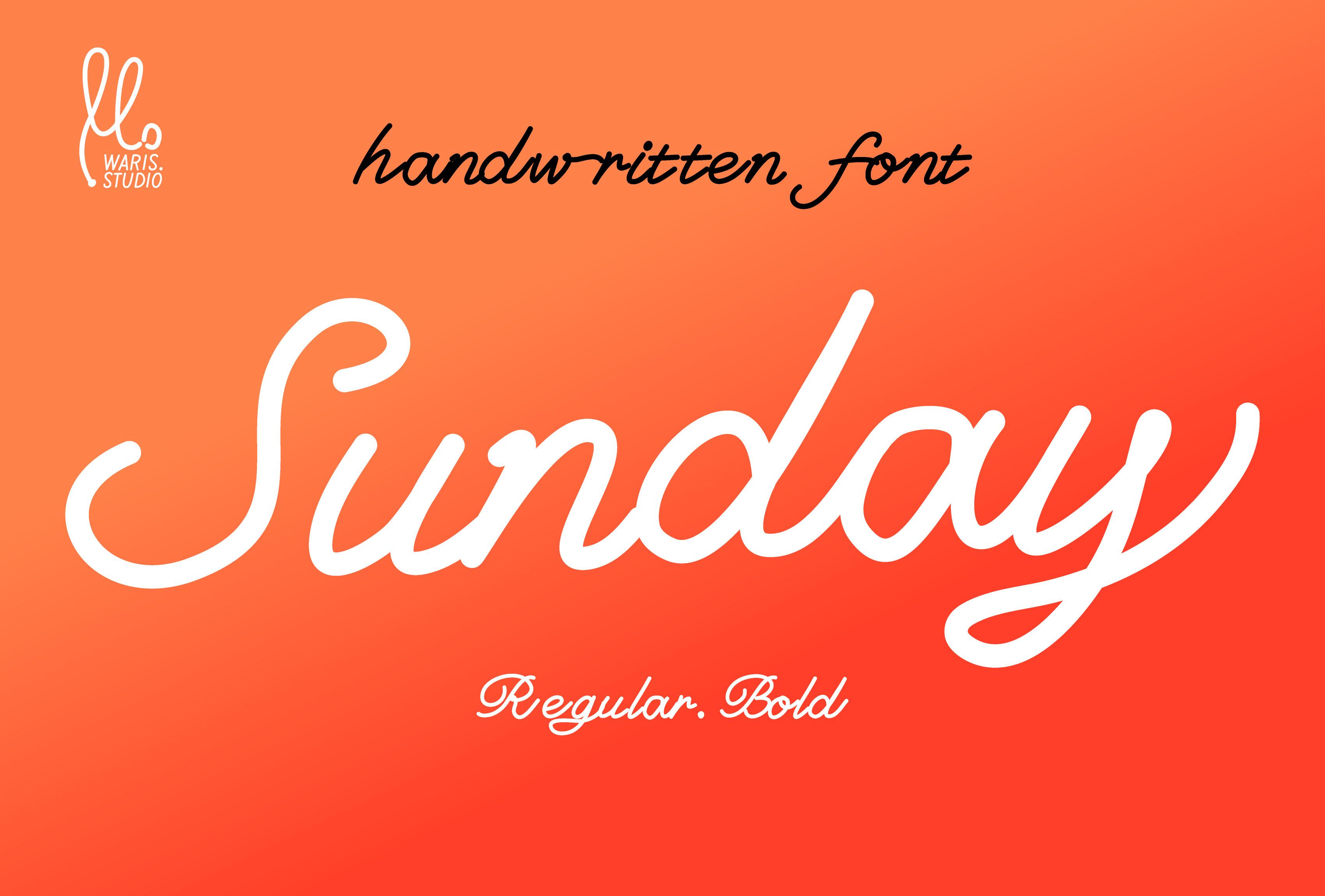 Sunday Font