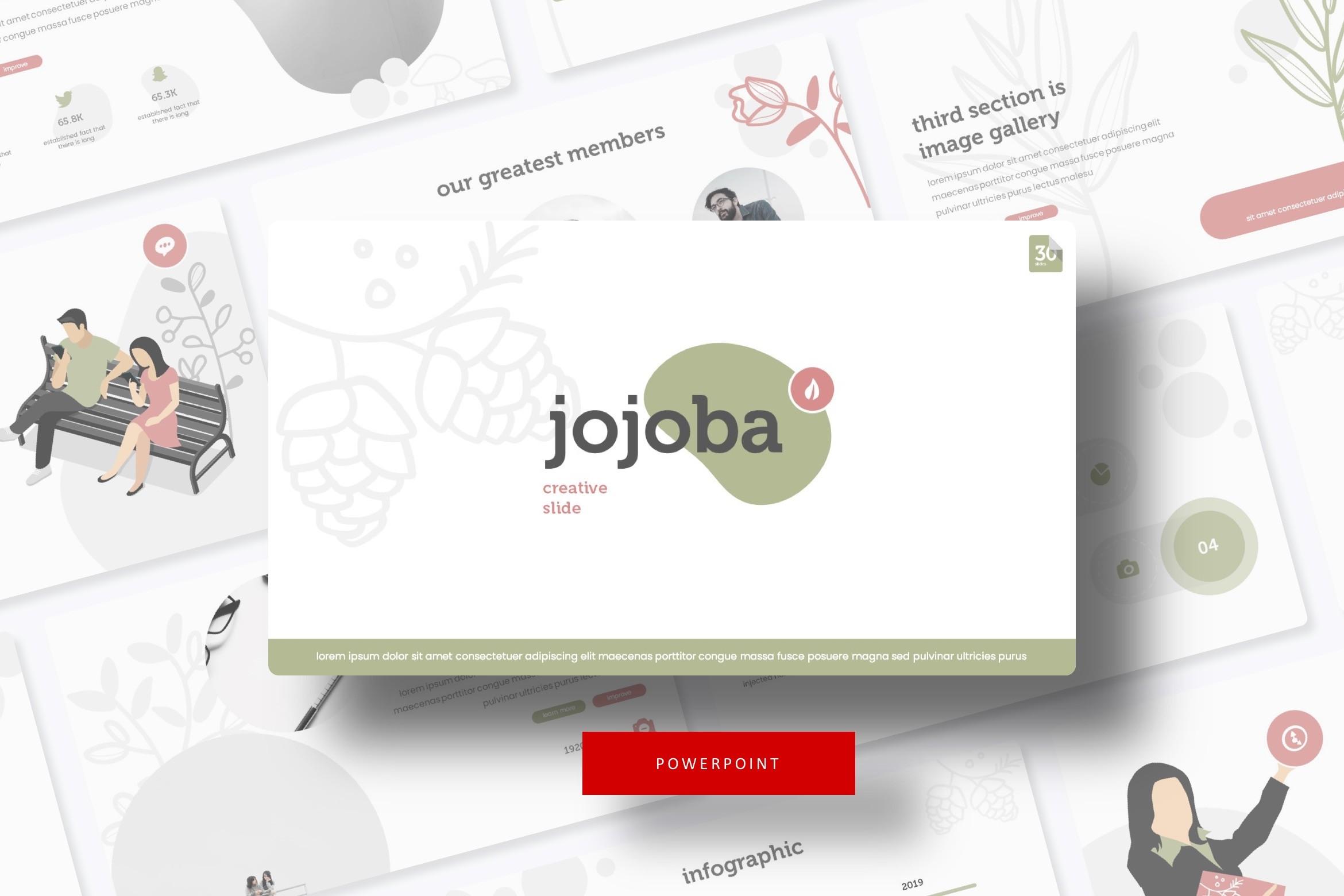 Jojoba Power Point Template