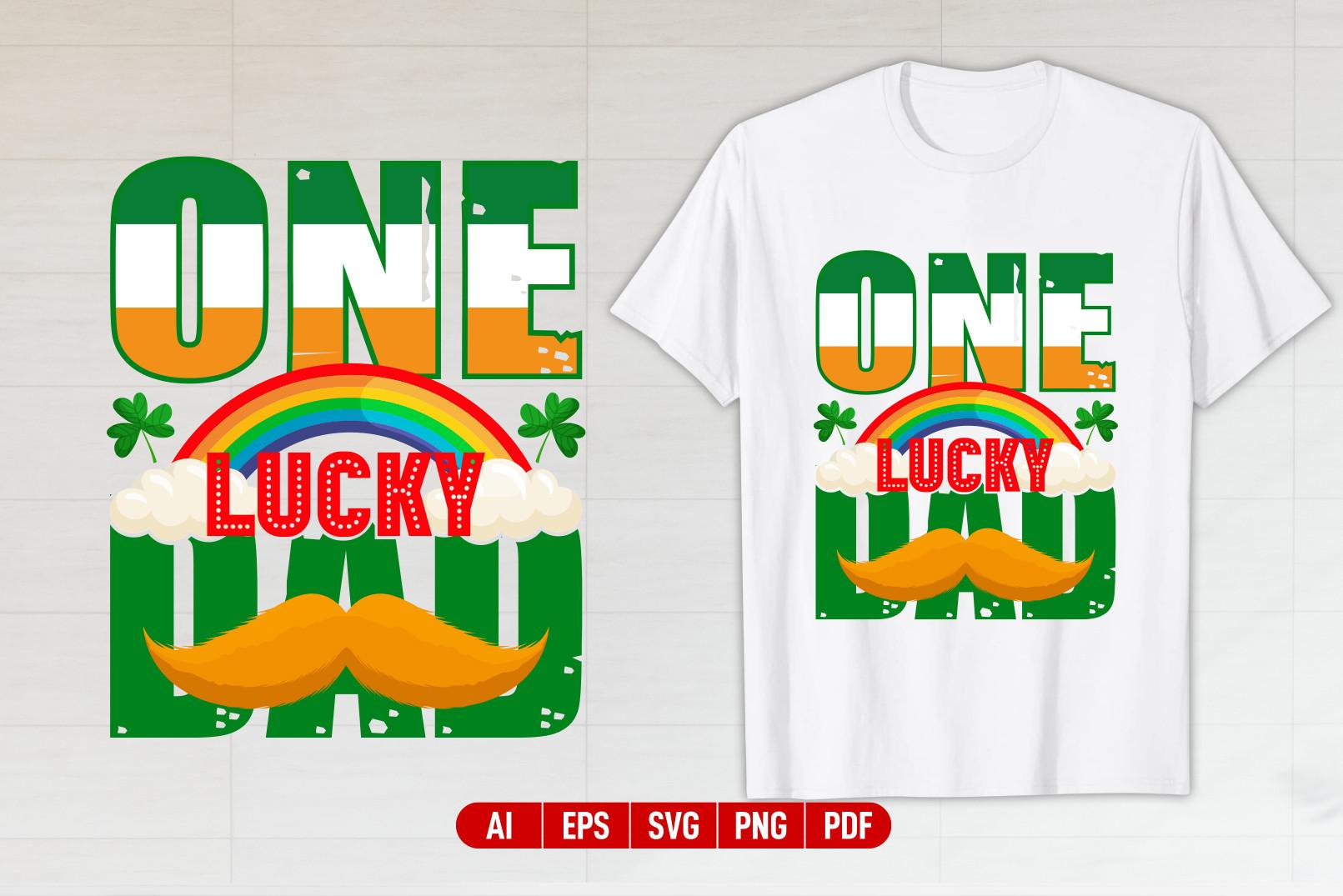 Dad St. Patrick’s Day T-shirt Design