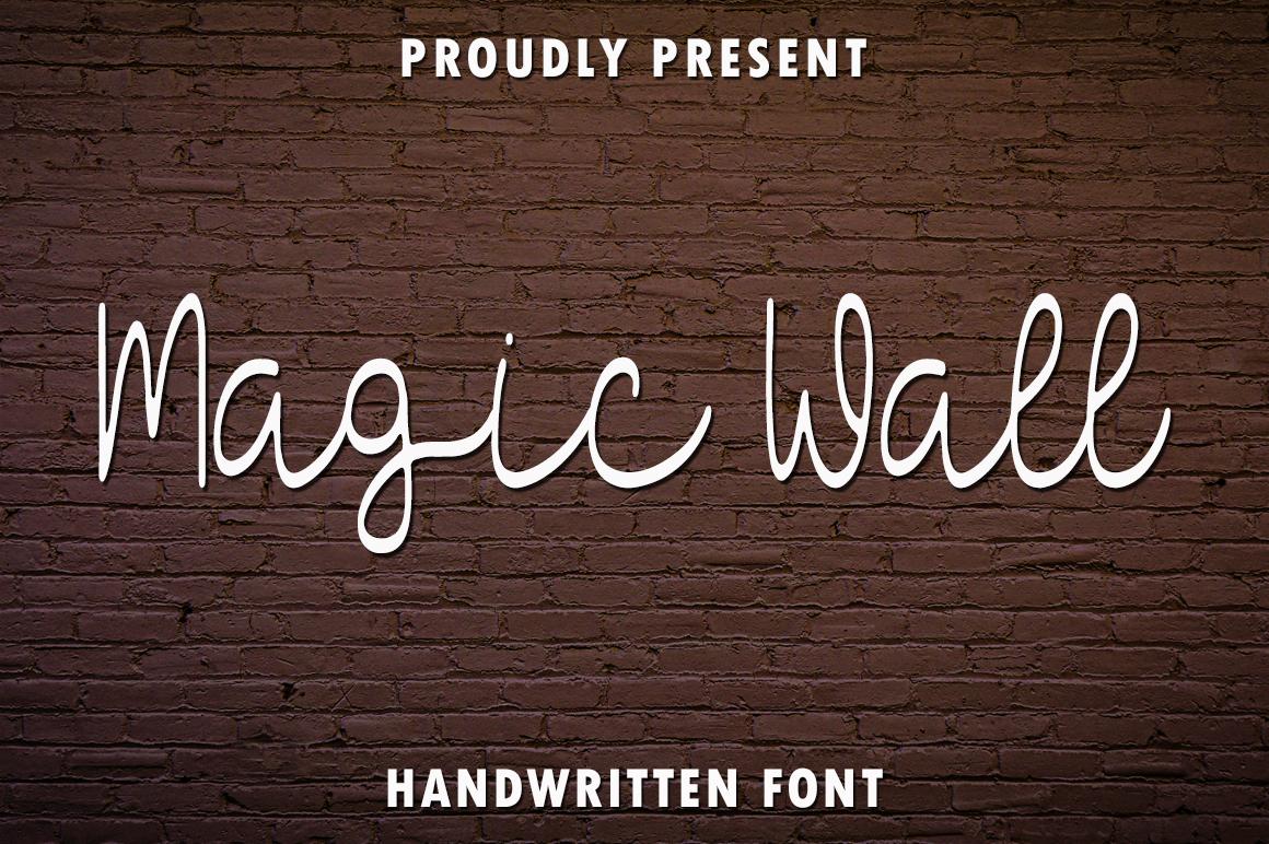 Magic Wall Font