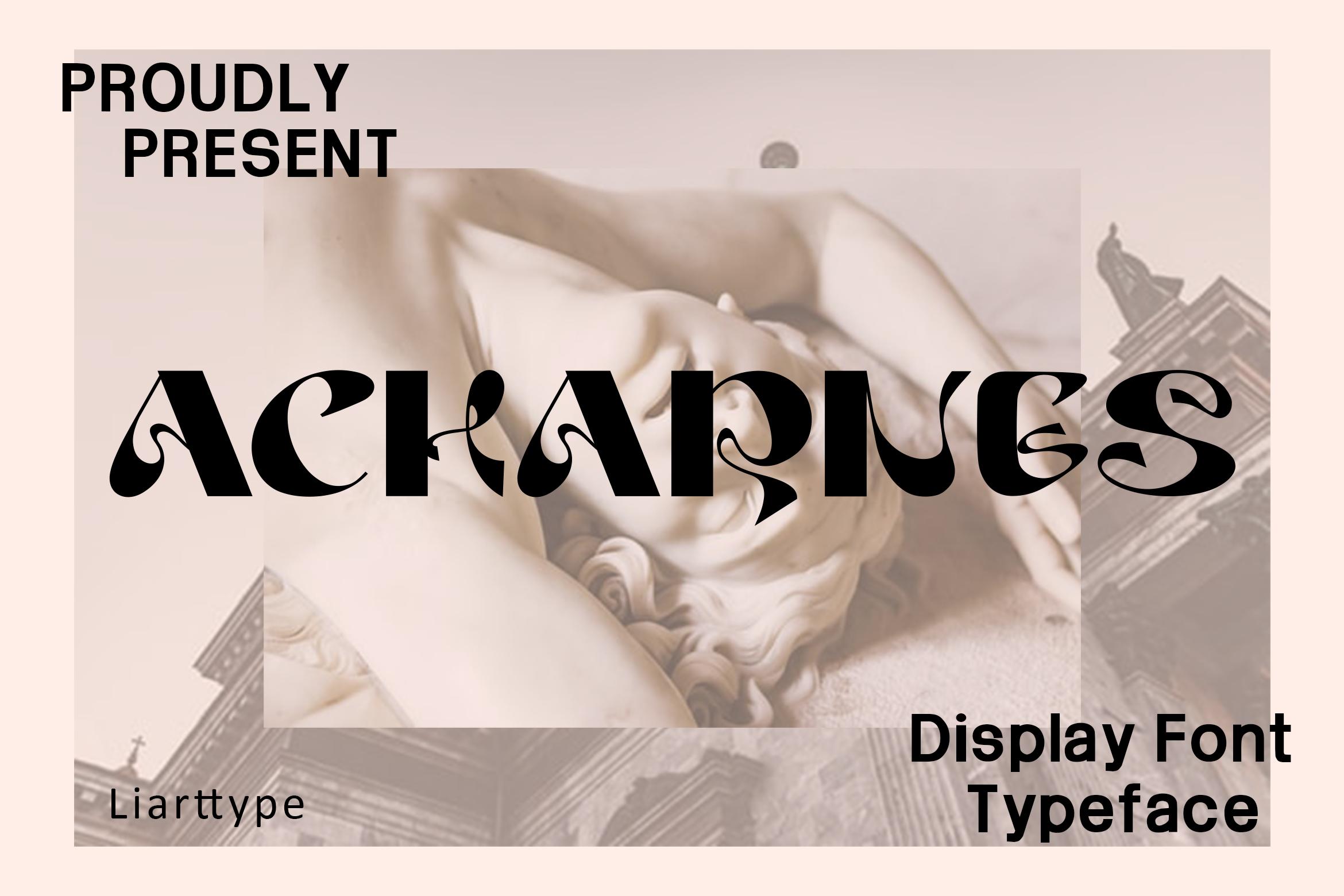 Archanes Font