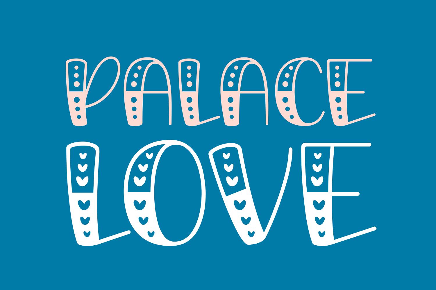 Palace Love Font