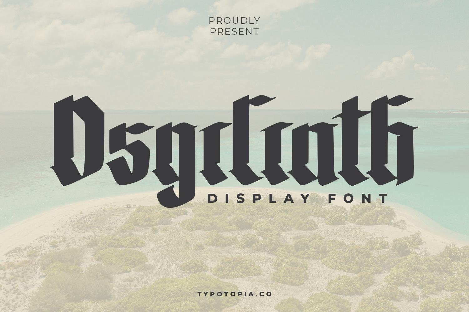 The Osgiliath Font