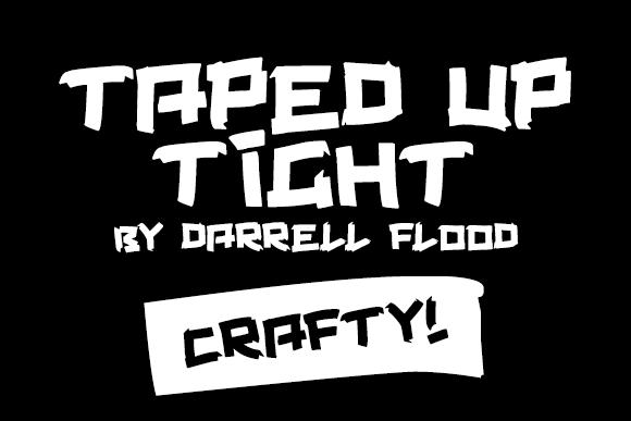 Taped Up Tight Font