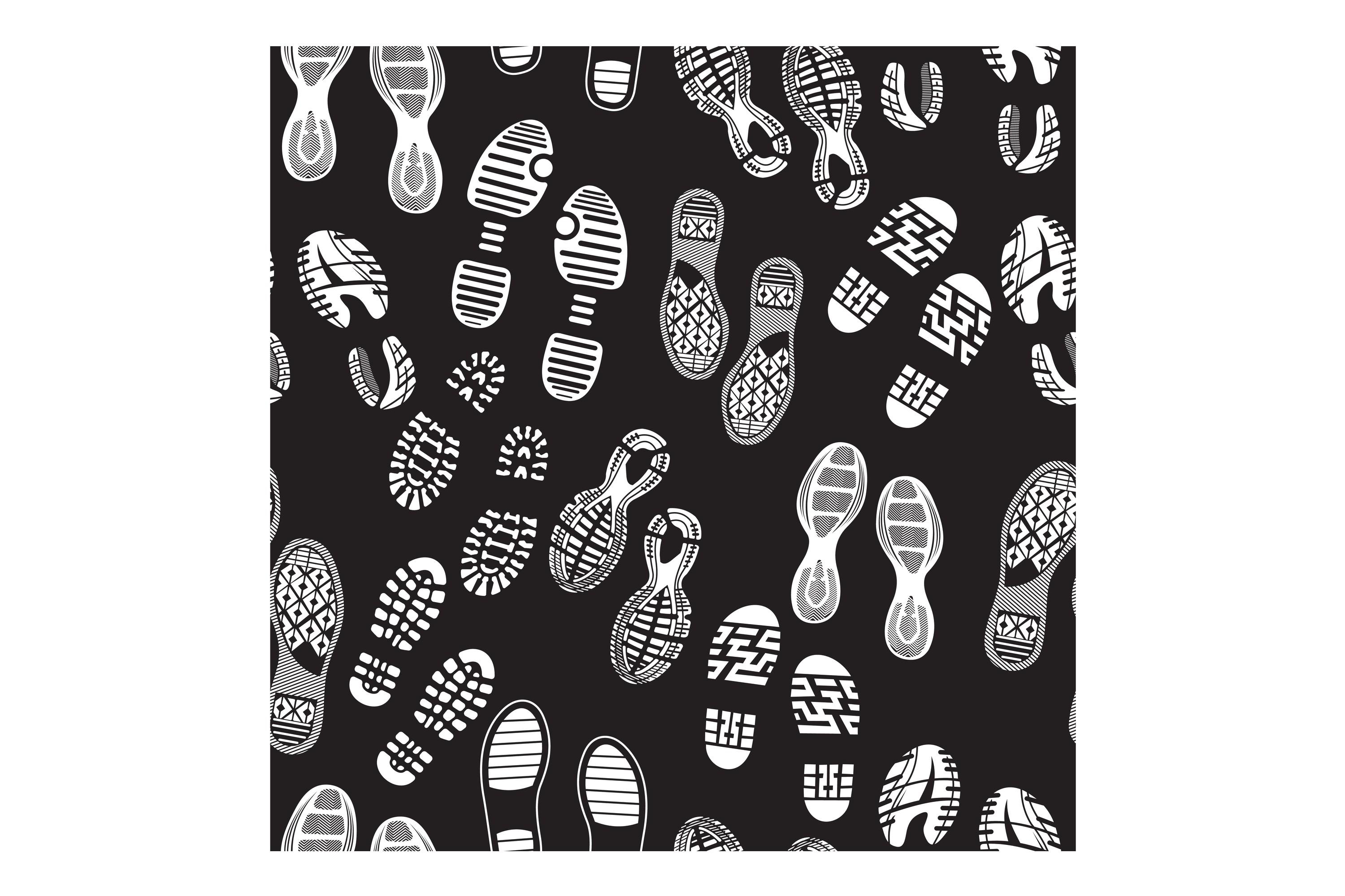 The Collection of a Imprint Soles Shoes