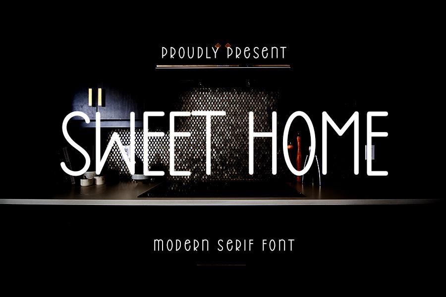 Sweet Home Font