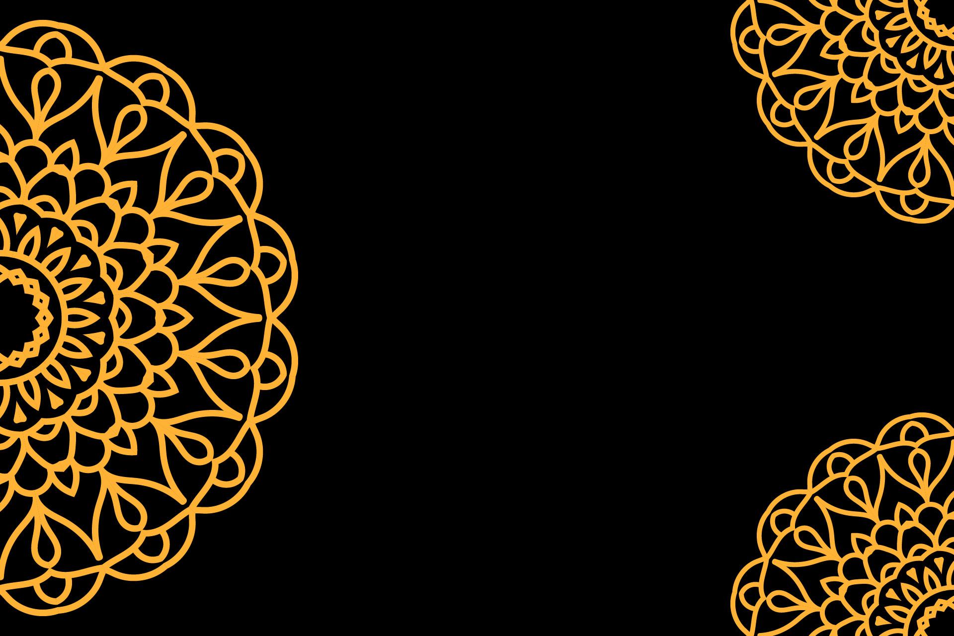 Background Mandala Yoga Design