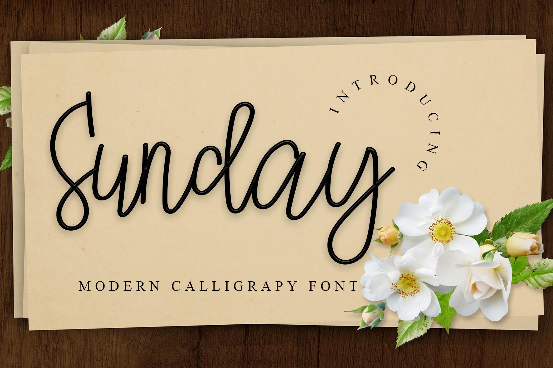 Sunday Font