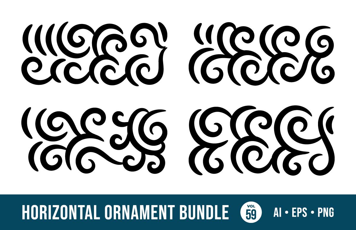 Horizontal Ornament Bundle