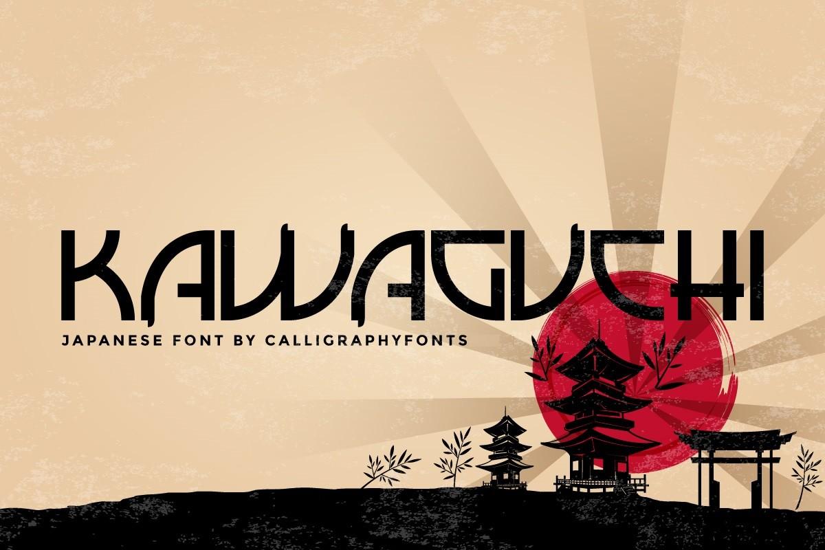 Kawaguchi Font