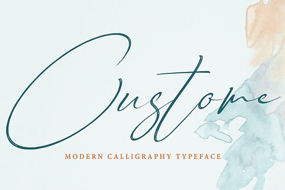 Custome Font