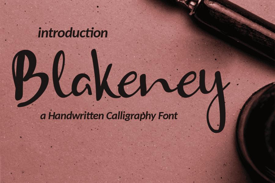 Blakeney Font