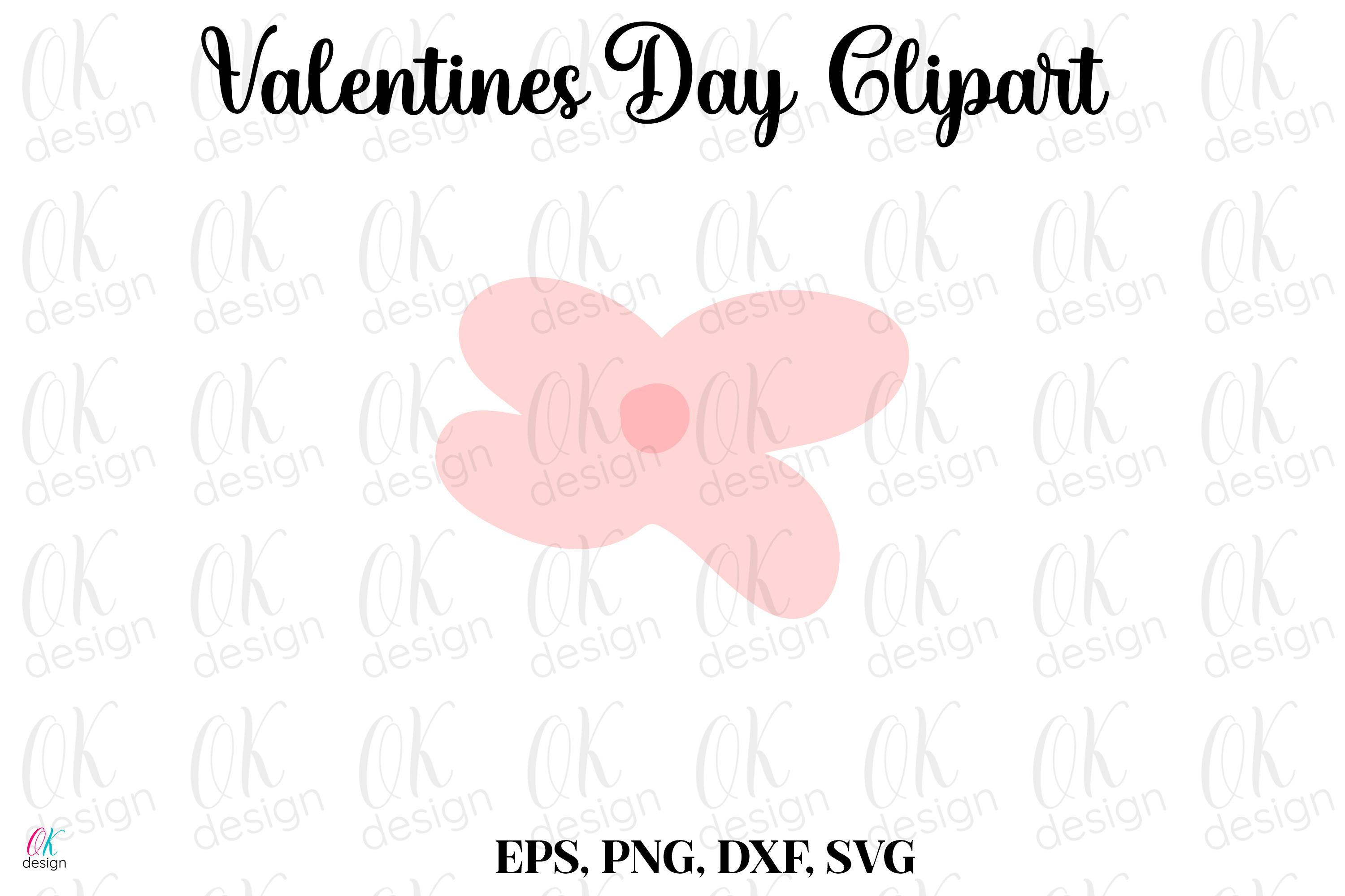 Valentines Clipart SVG, DXF, PNG Files.