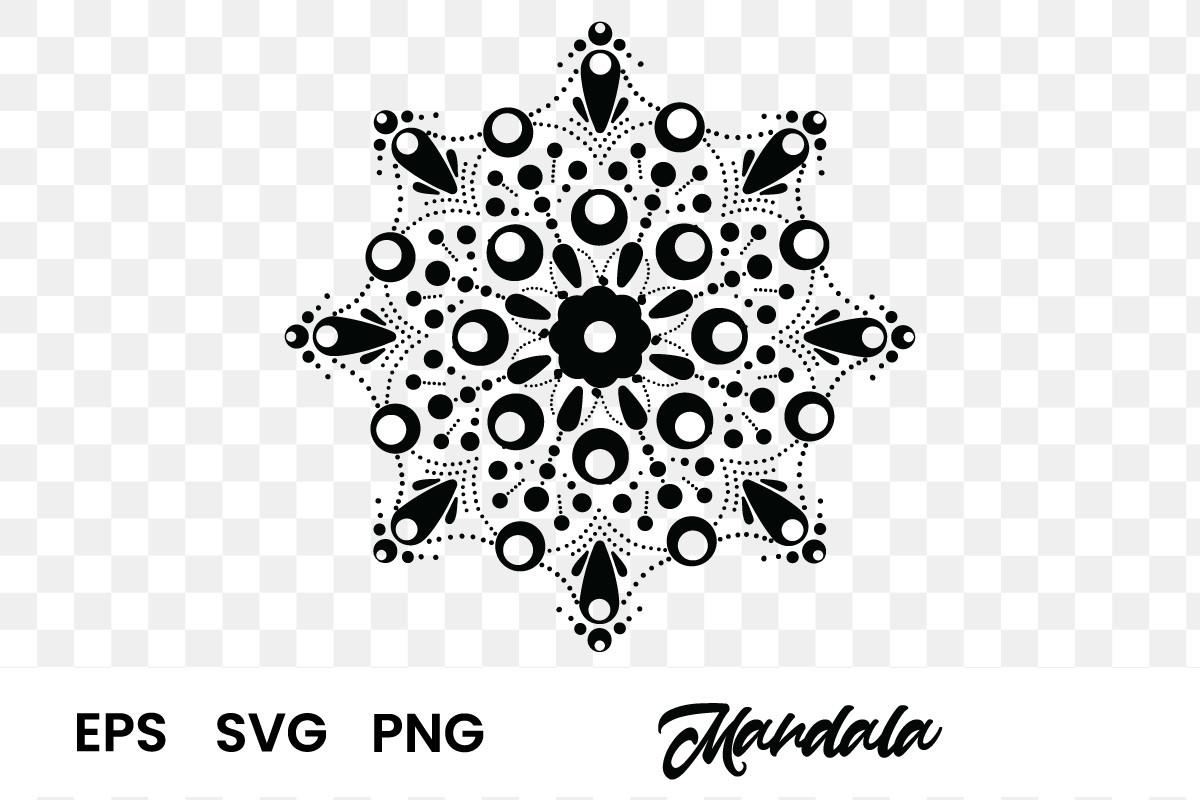 Line Art Mandala Monogram