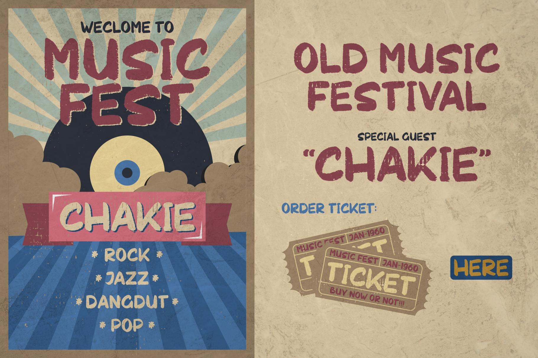 Chakie Font