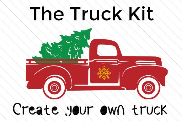 Christmas Truck Kit - Create Your Own Truck