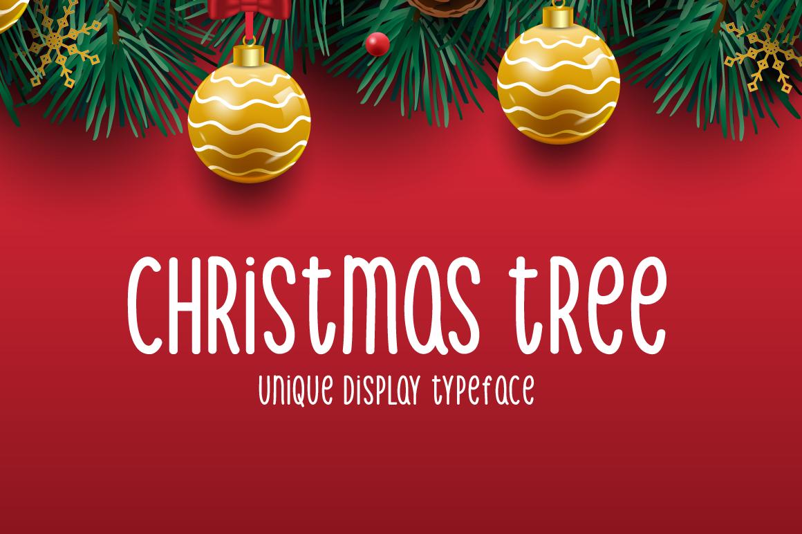 Christmas Tree Font