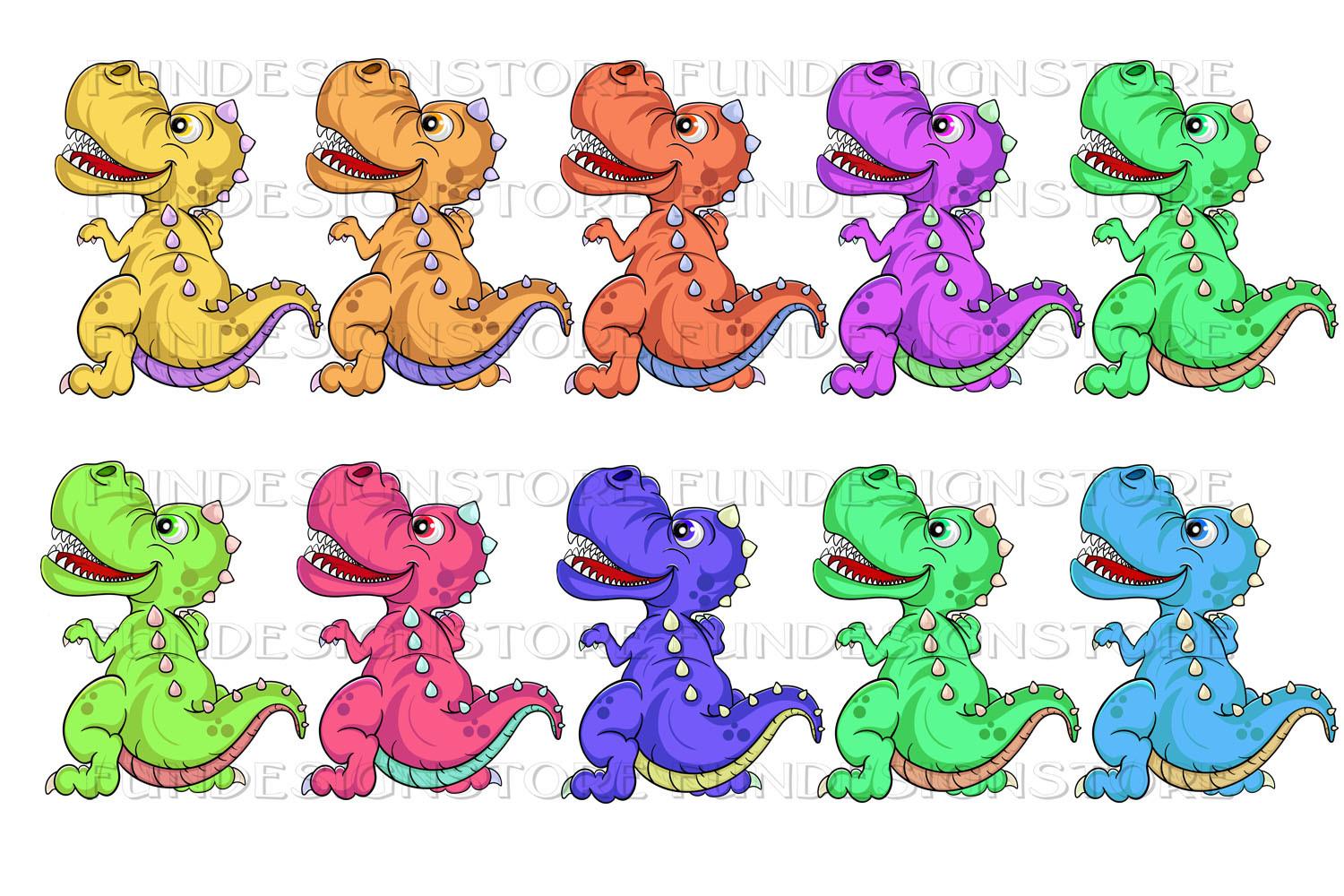 DINASAURS BUNDLE,T-Rex, SUBLIMATION, PNG